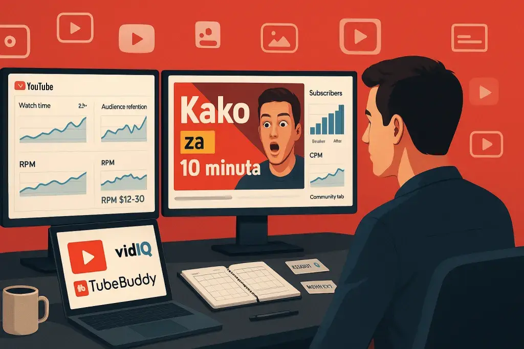 Kako optimizovati i promovisati YouTube kanal za maksimalnu zaradu i bolje performanse